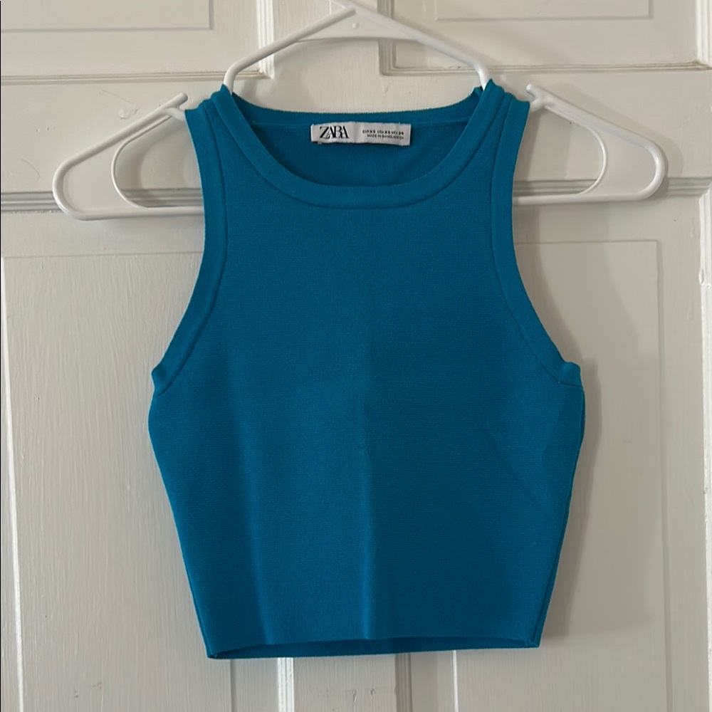 Zara Bright Blue Tank Top